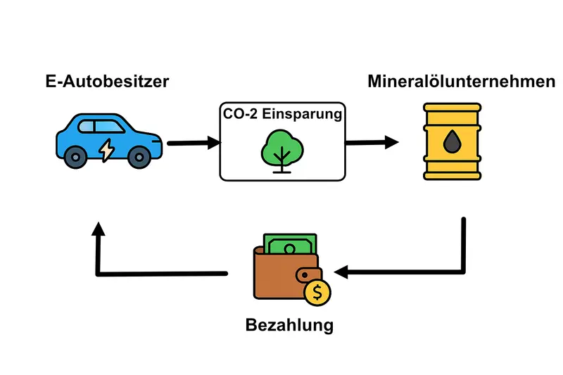 THG-Quote System: Wie E-Auto-Besitzer CO2-Einsparungen an Mineralölkonzerne verkaufen